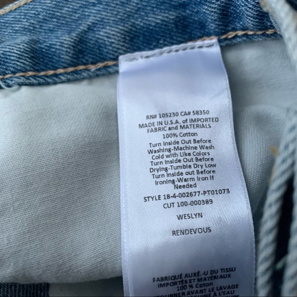 Joie NWT Weslyn Raw Hem High Rise Jeans - Picture 16 of 16